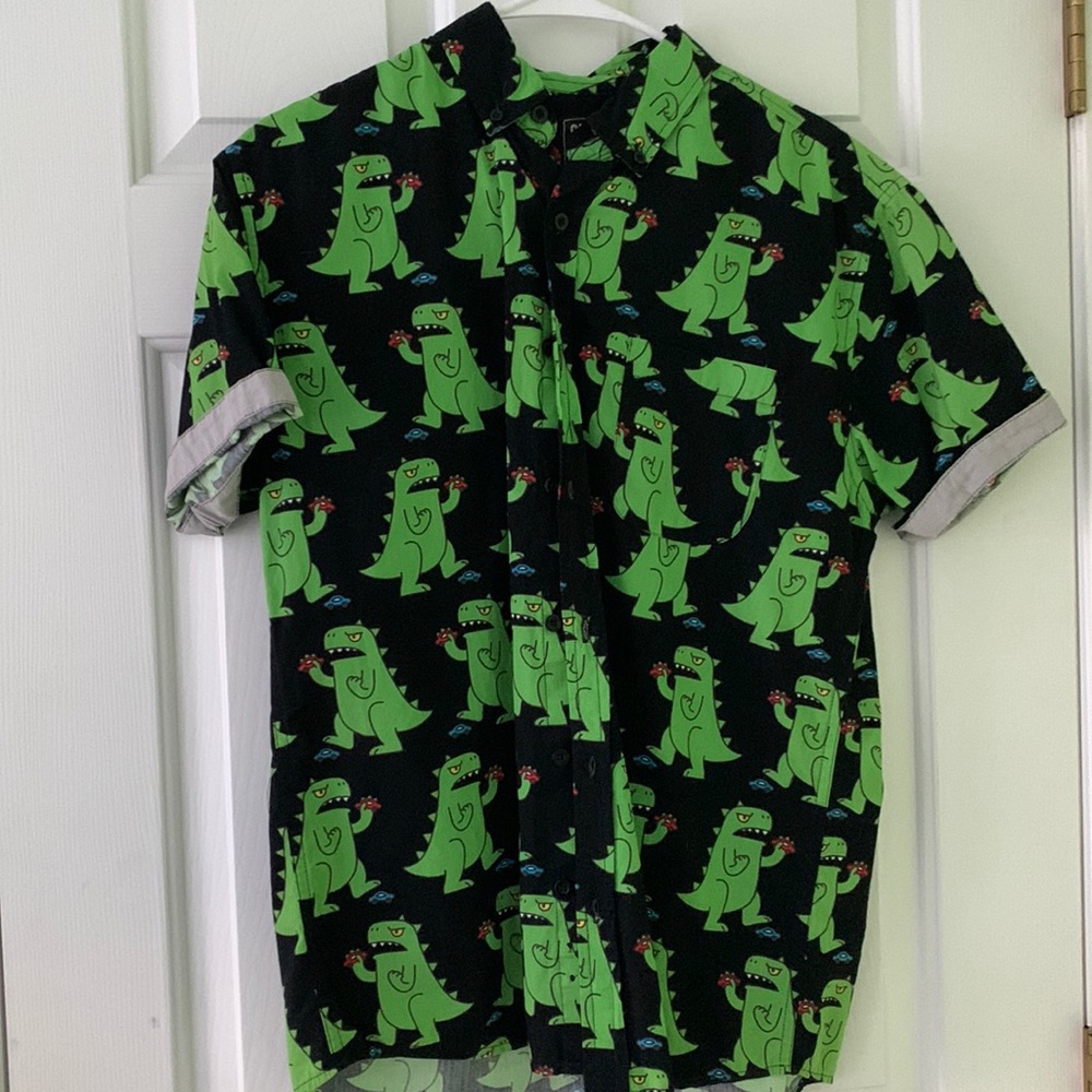 Rugrats print button up